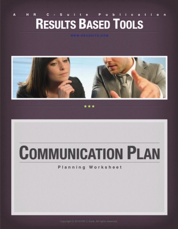 Communication Planning Workbook